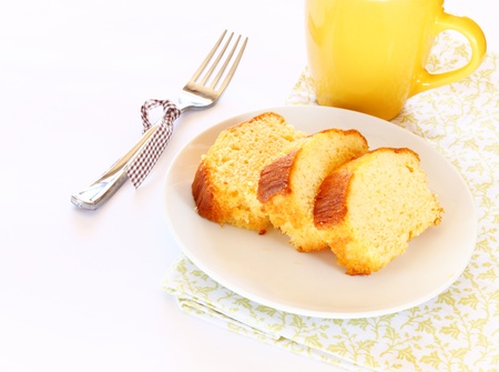 lemon cakeの写真素材