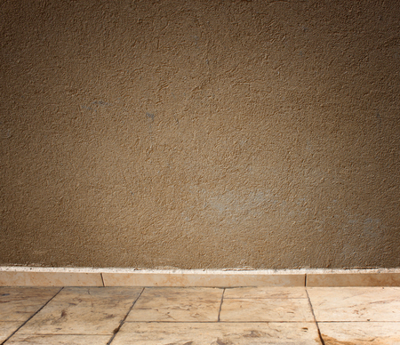 textured grunge wall and floor patternの写真素材