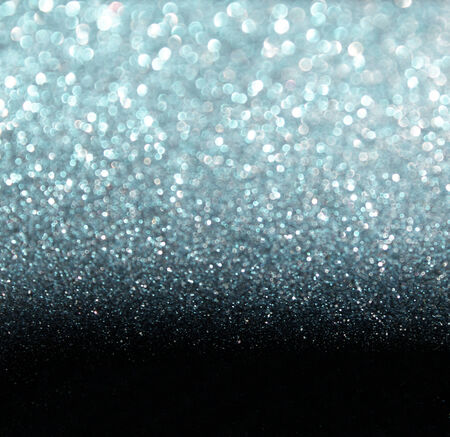blue ans silver defocused lights background  abstract bokeh lights の写真素材