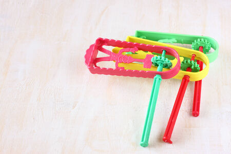 noisemaker or gragger for purim celebration holidayの写真素材