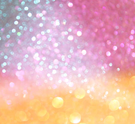 colorfull abstract bokeh lights  defocused background の写真素材