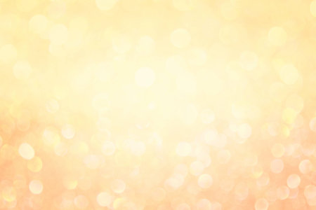 white and gold abstract bokeh lights  defocused background  の写真素材