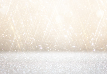 white and silver abstract bokeh lights. defocused background white and silver abstract bokeh lights. defocused background