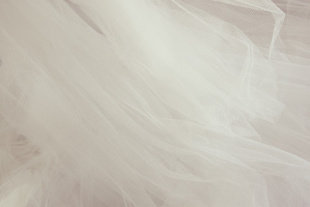 Vintage tulle chiffon texture background. wedding concept