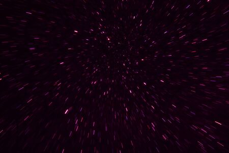 bokeh lights background with multi layers and colors of white silver and purple