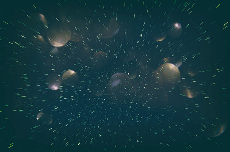 glitter vintage lights background. defocusedの写真素材