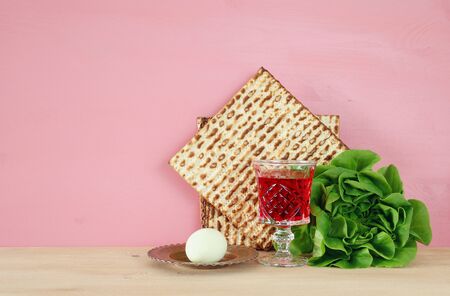 Pesah celebration concept (jewish Passover holiday).