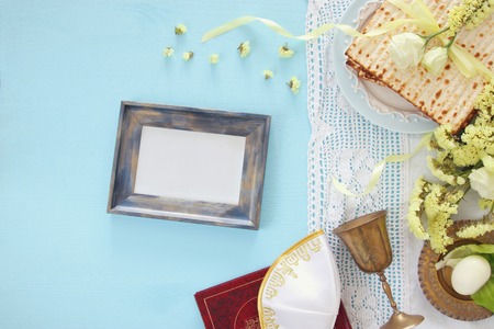 Pesah celebration concept (jewish Passover holiday).の写真素材