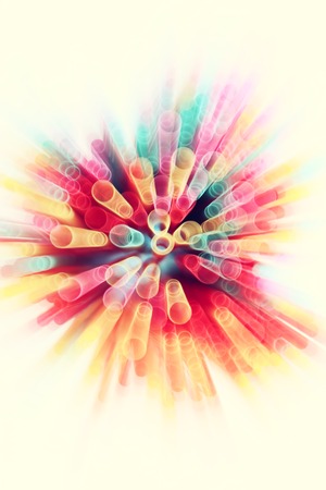 abstract image of Colorful light explode.の写真素材