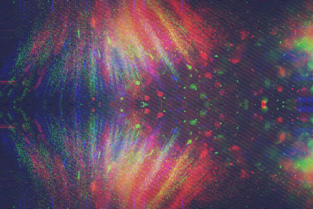 Test Screen Glitch Texture.の写真素材