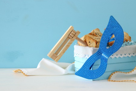 Purim celebration concept (jewish carnival holiday)の写真素材