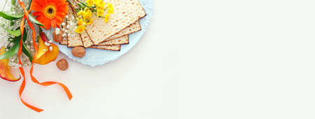Pesah celebration concept (jewish Passover holiday)