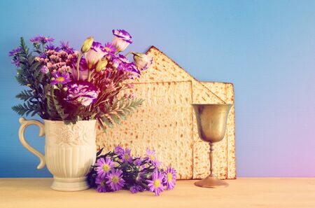 Pesah celebration concept (jewish Passover holiday)
