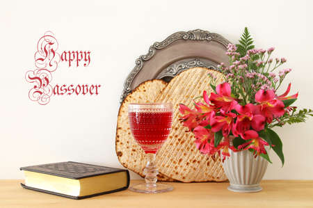 Pesah celebration concept (jewish Passover holiday)