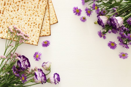 Pesah celebration concept (jewish Passover holiday)の写真素材