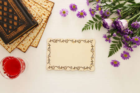 Pesah celebration concept (jewish Passover holiday)