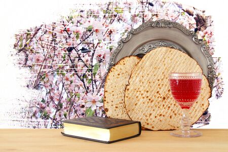 Pesah celebration concept (jewish Passover holiday)