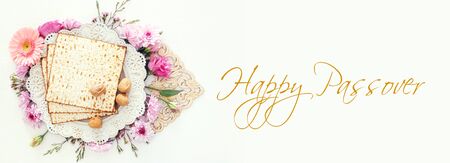 Pesah celebration concept (jewish Passover holiday)