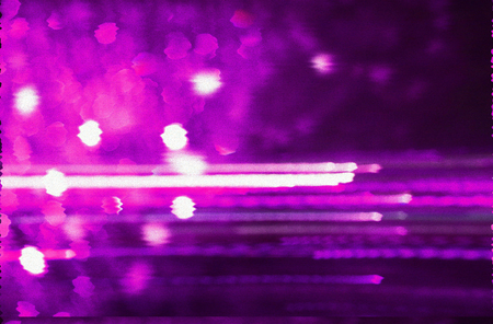 Futuristic background of the 80s retro style. Digital or Cyber Surface. neon lights and geometric pattern , test screen glitchの写真素材