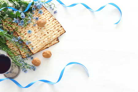 Pesah celebration concept (jewish Passover holiday)