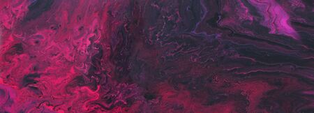 abstract marbleized effect background. purple and black creative colors. banner