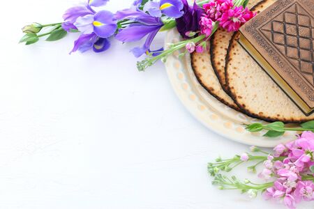 Pesah celebration concept (jewish Passover holiday)の写真素材