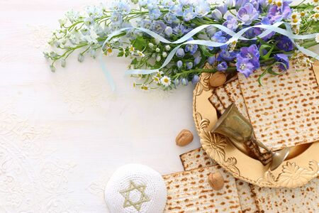 Pesah celebration concept (jewish Passover holiday)