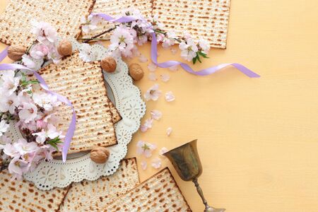 Pesah celebration concept (jewish Passover holiday)