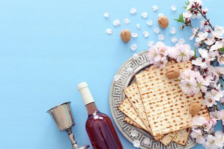 Pesah celebration concept (jewish Passover holiday)