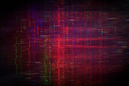 Test Screen Glitch abstract Textureの写真素材