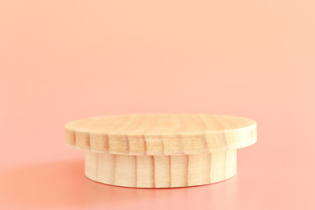 Display podium for product mockupの写真素材