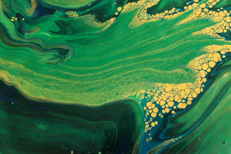 art photography of abstract marbleized effect background with creative colors. Beautiful paint.の写真素材