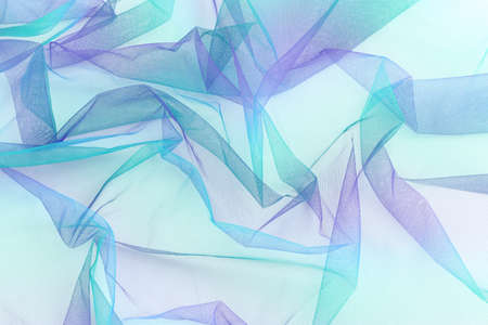Vintage pastel gradient colors tulle chiffon texture background