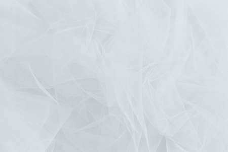 Vintage white tulle chiffon texture backgroundの写真素材