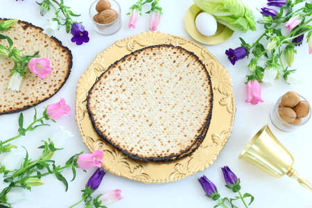 Pesah celebration concept (jewish Passover holiday)
