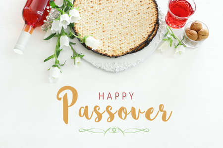 Pesah celebration concept (jewish Passover holiday)