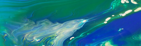 art photography banner of abstract marbleized effect background with creative colors. Beautiful...