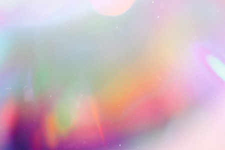 Blurred gradient light refraction overlay effect . abstract neon image