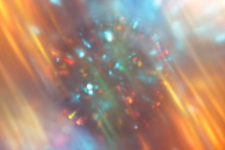 background of abstract gold and blue glitter lights. defocused