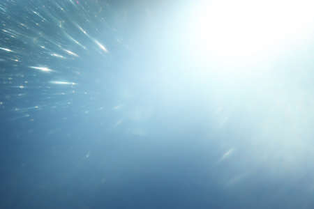 Blurred refraction light, bokeh or organic flare overlay effectの写真素材