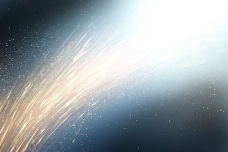 abstract background of holographic light and flare gradient