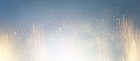 abstract background of holographic light and flare gradient