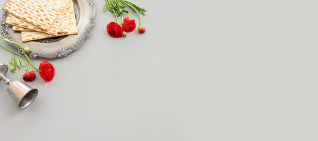 Pesah celebration concept (jewish Passover holiday).
