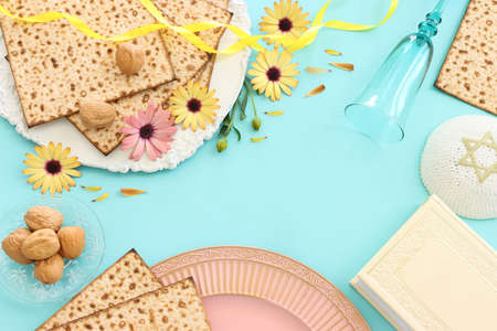 Pesah celebration concept (jewish Passover holiday)