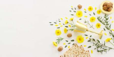 Pesah celebration concept (jewish Passover holiday)