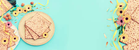 Pesah celebration concept (jewish Passover holiday)