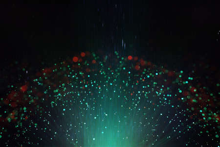 Abstract background of fiber technology lights