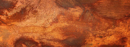 Top view image of textured wooden background with deep brown colors