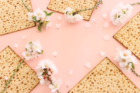 Pesah celebration concept (jewish Passover holiday)