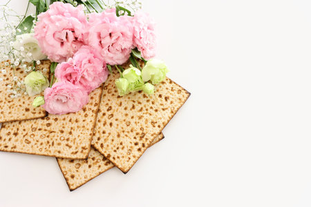 Pesah celebration concept (jewish Passover holiday)の写真素材